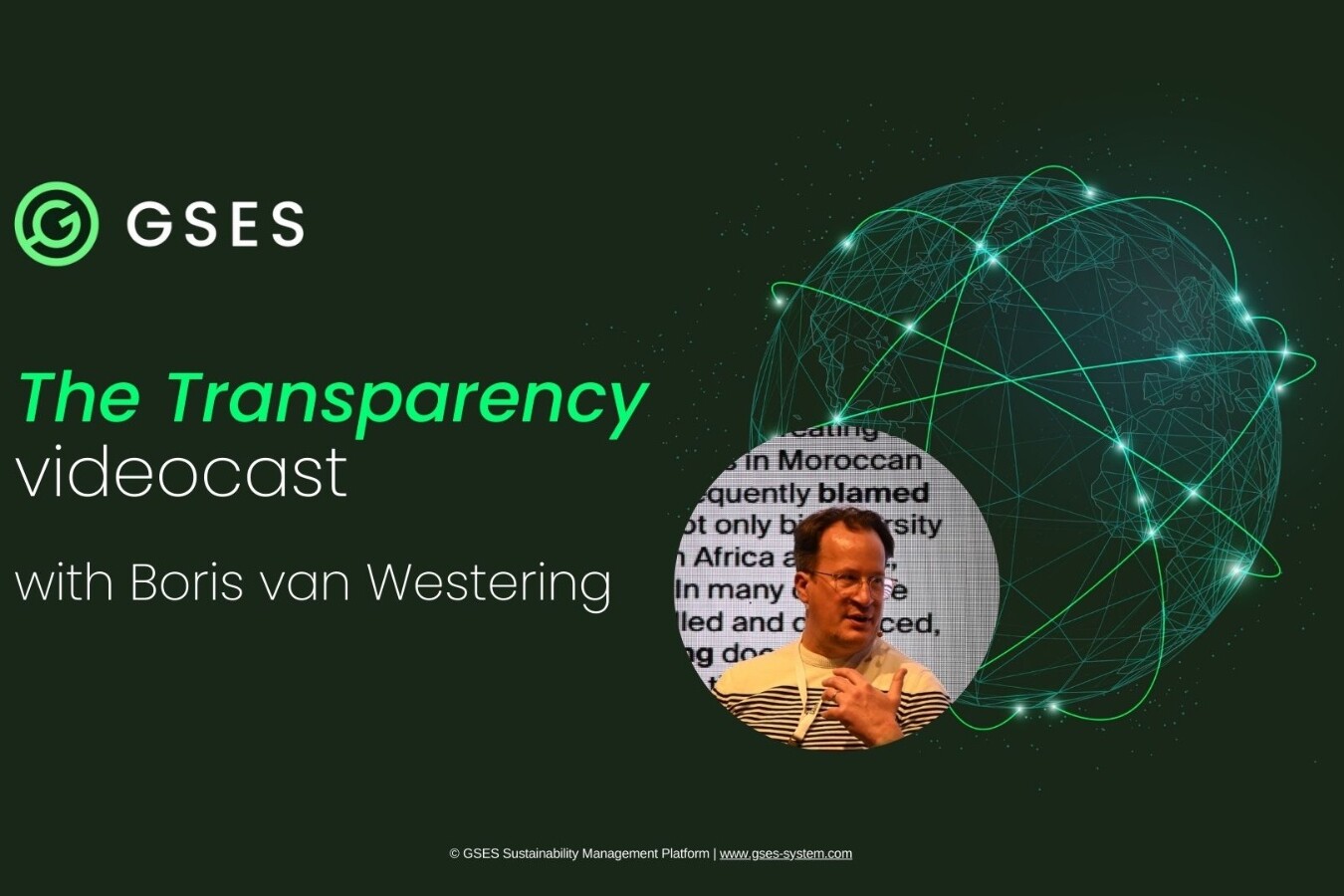 Transparency videocast with Boris van Westering